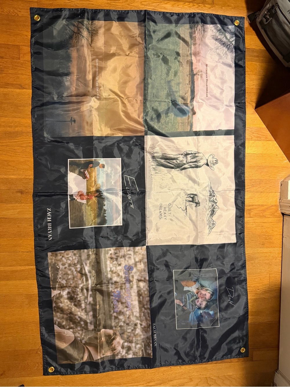 Zach Bryan Album Cover Flag